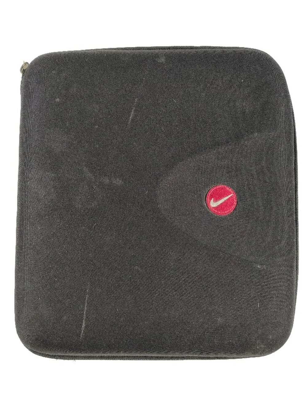 Vintage 90's Nike x Mead Red & Black Canvas 3-Ring Binder With Pockets